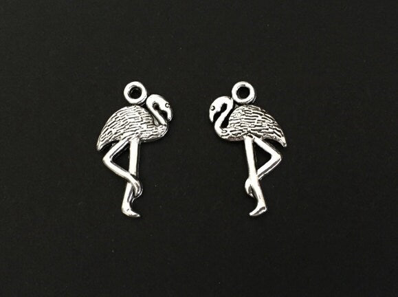Small Flamingo Charm