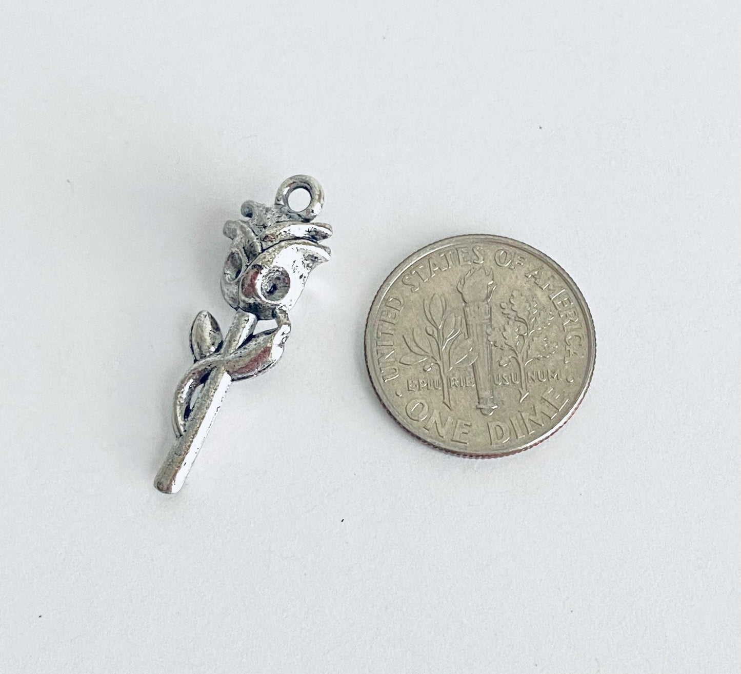Small Rose Charm