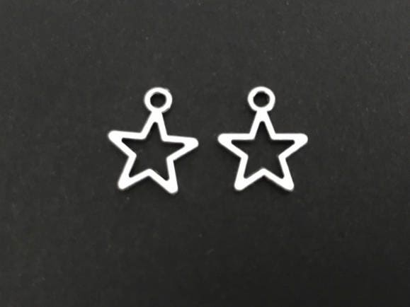Base Metal Star Charm