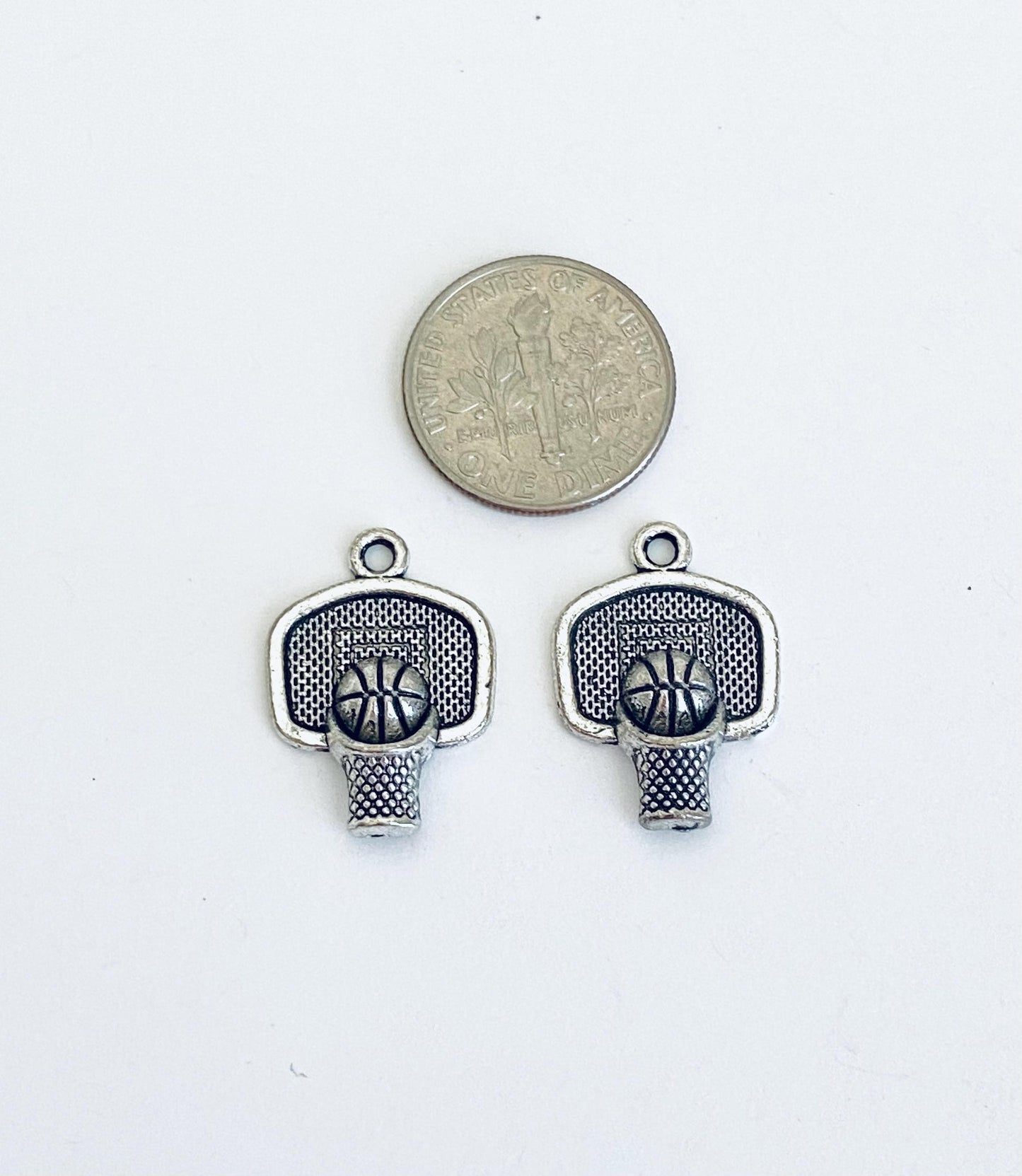 Basketball Hoop Charm
