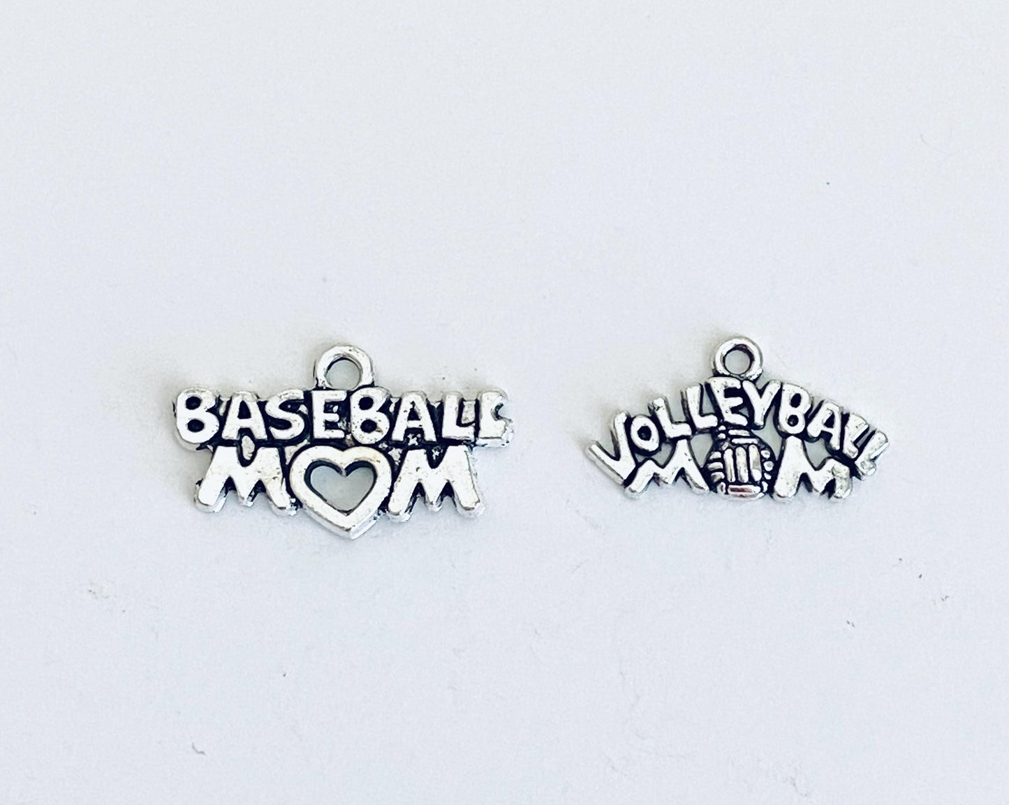 Sports Mom Charm (Baseball Mom OR Volleyball Mom)