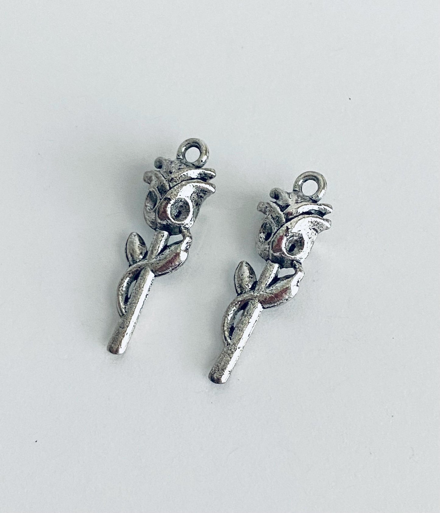 Small Rose Charm