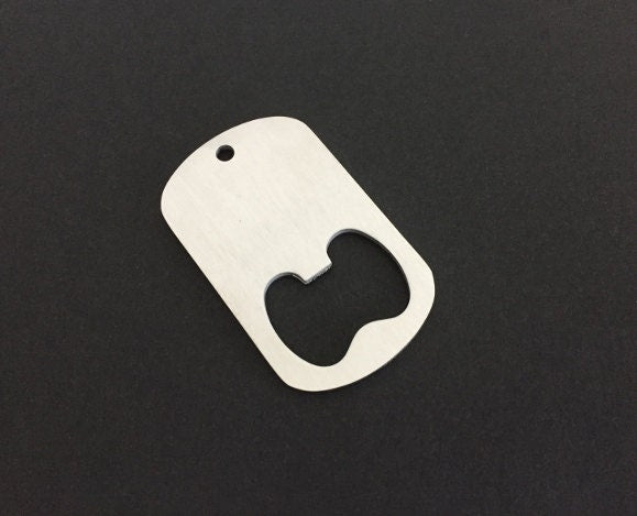 Engravable Stainless Steel Beer Bottle Opener