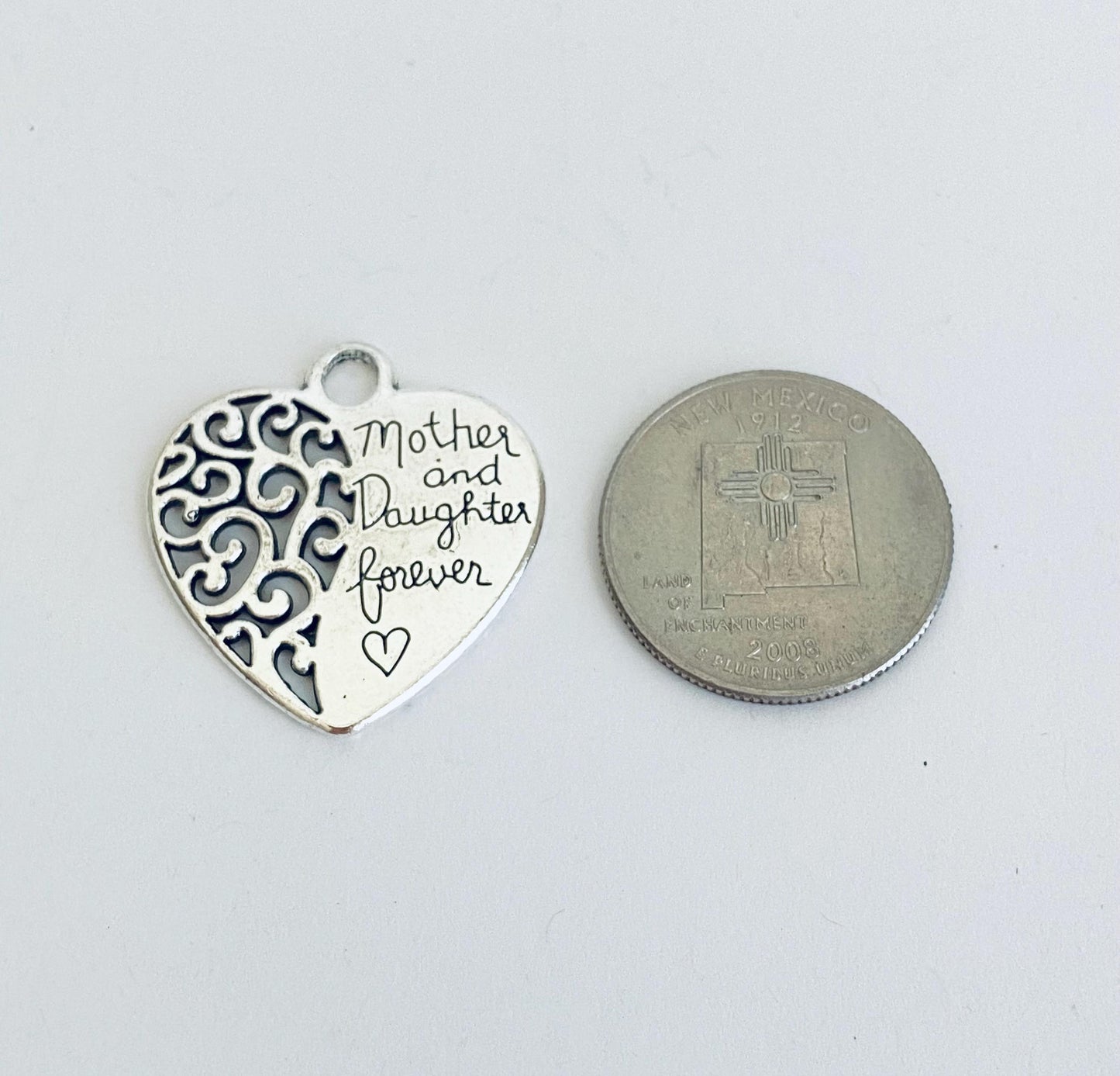 Mother and Daughter Forever Charm
