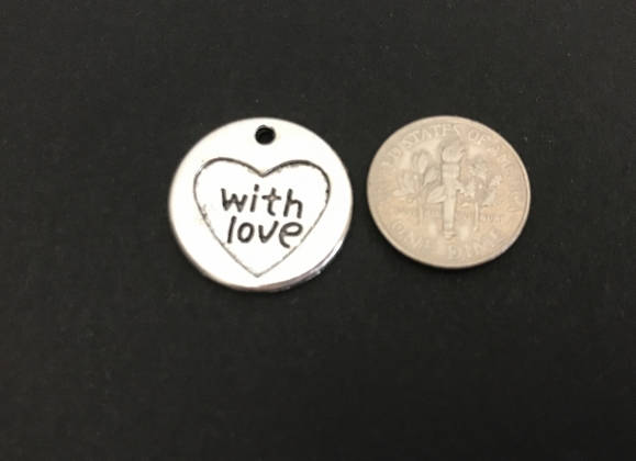 Base Metal With Love Charm