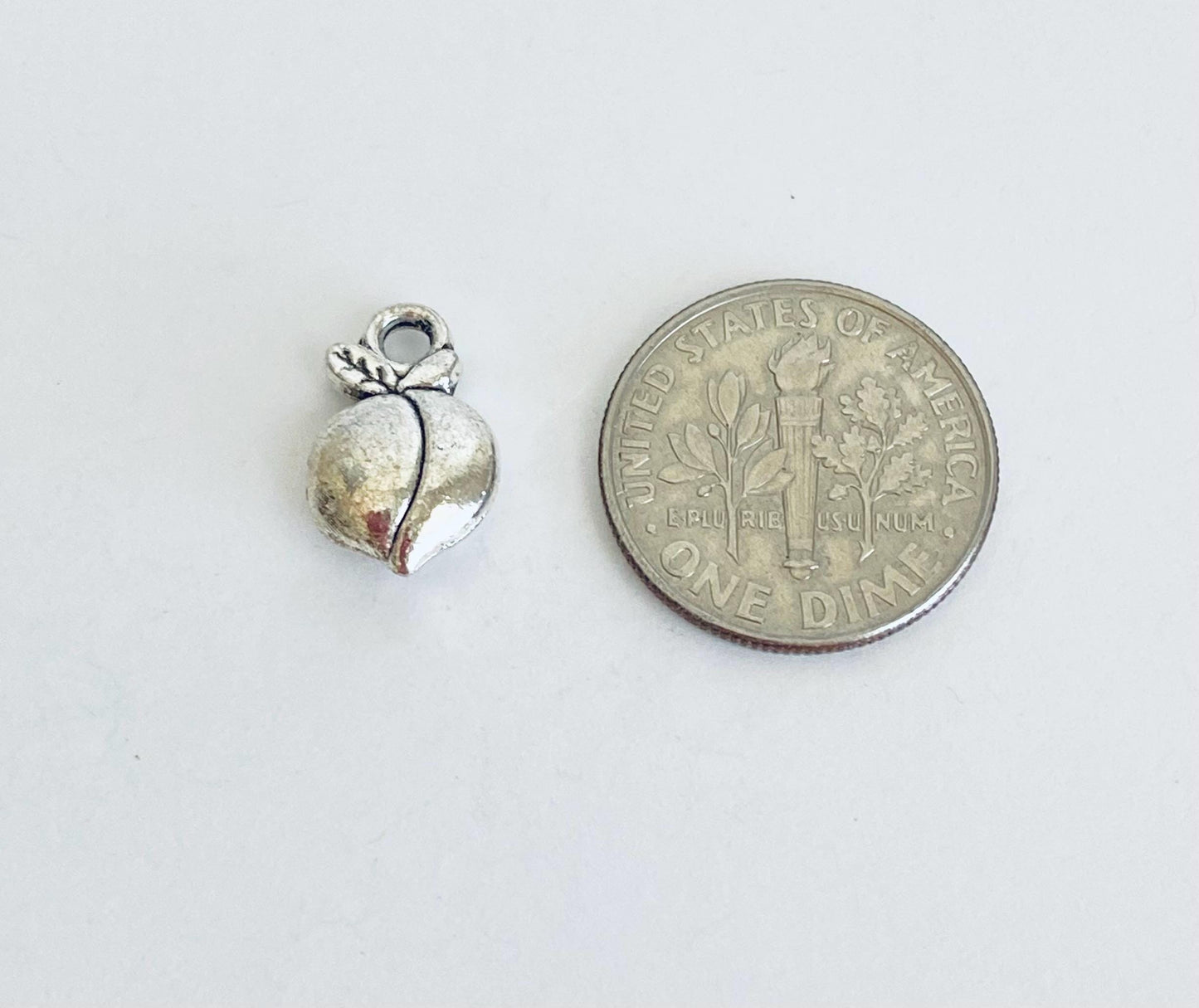 Tiny Peach Charm