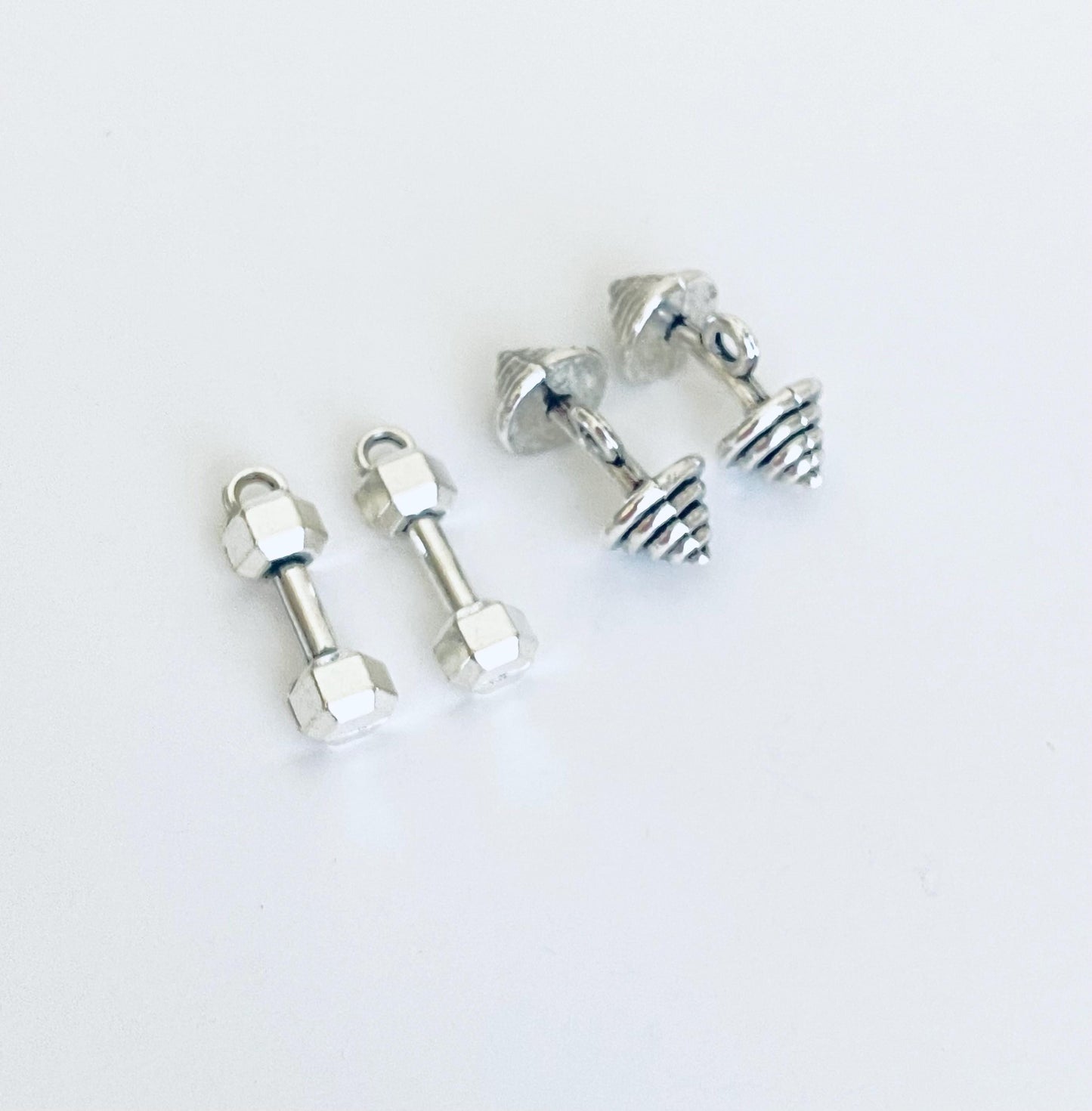 Small Dumbbell Charm