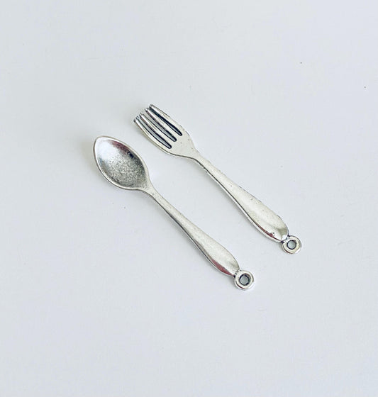Large Fork or Spoon Charm