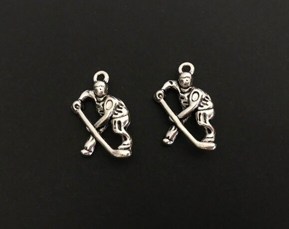 Hockey Player Charm