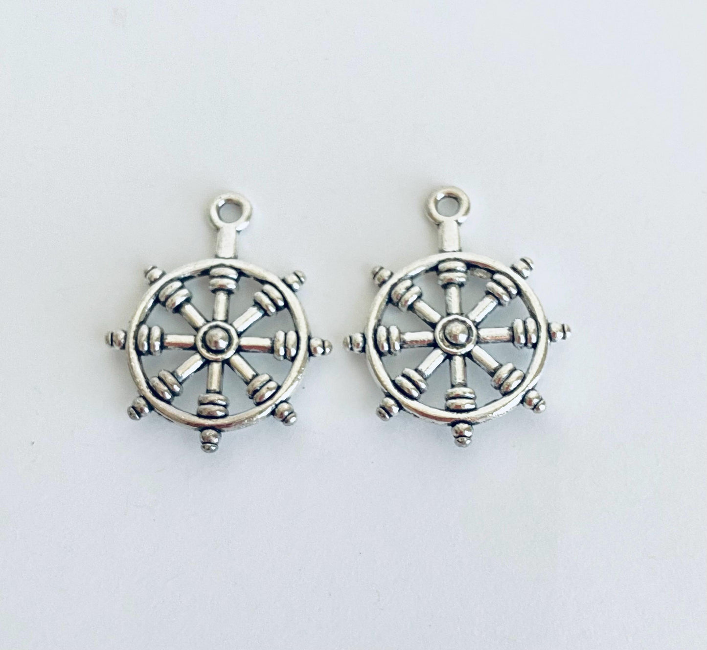Ship Wheel Charm