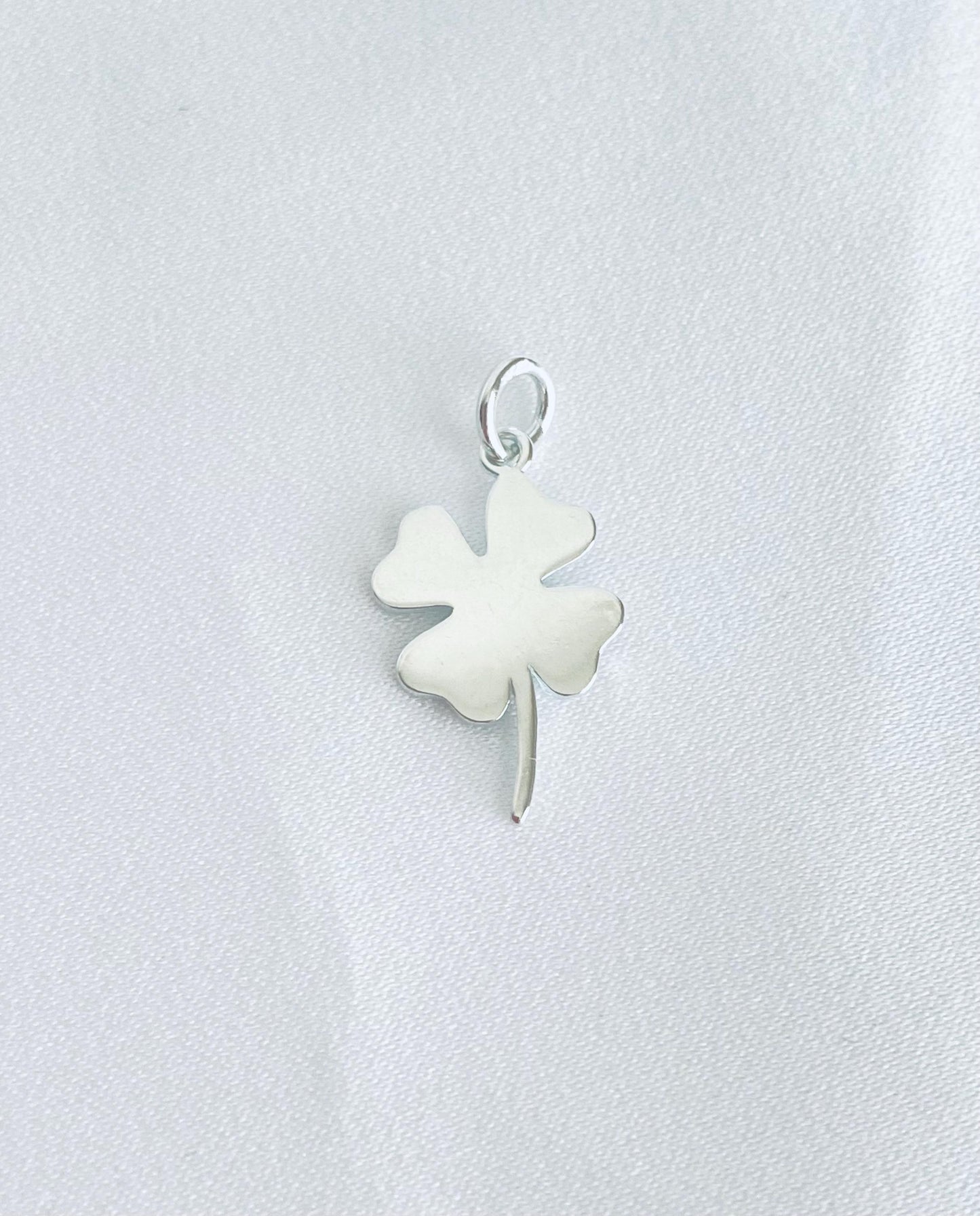 Sterling Silver Four Leaf Clover Charm