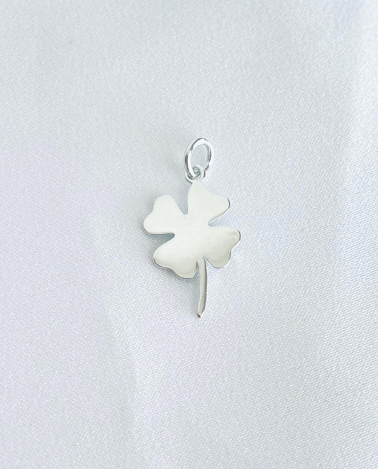 Sterling Silver Four Leaf Clover Charm