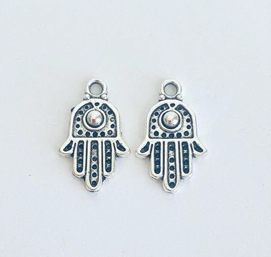 Base Metal Hamsa Charm