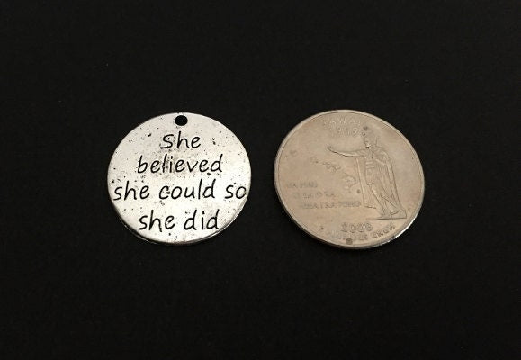 She believed she could, so she did Charm